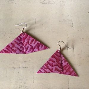 Marbled earrings